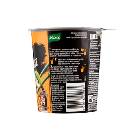 Knorr Asia Noodles POLLO Chicken Taste 8x 63 g + Italian Gourmet polpa 400gr
