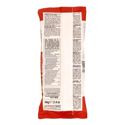 Fiorentini Gallette di mais ricoperte di caramello salato Galettes de maïs enrobées de caramel salé 8x68g + Italian Gourmet polpa 400gr