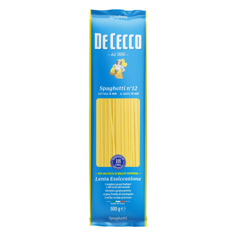 De Cecco N°12 Spaghetti 500 G