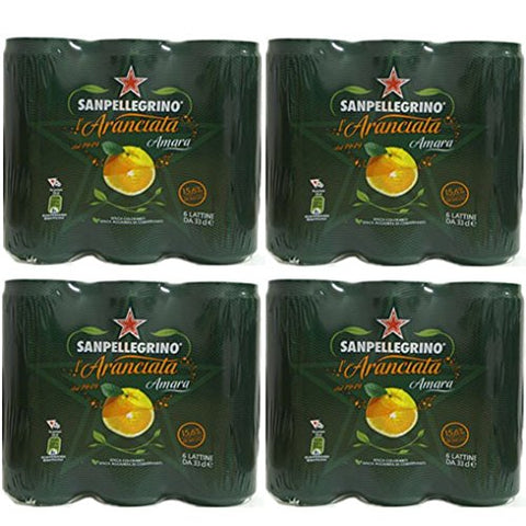 San Pellegrino - Aranciata Amere X 6 - Produit Artisanal Italien