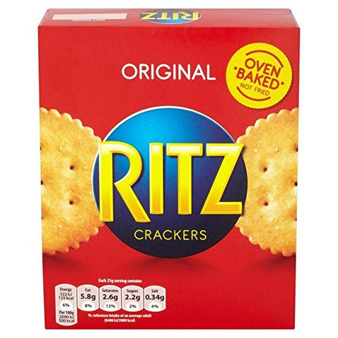 Ritz - Biscuits Salés Original Crackers - Lot De 4 Paquets De 200 G