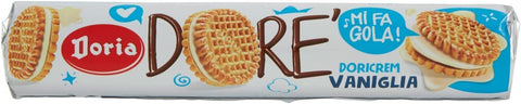 Doria Dorè Lot De 6 Biscuits À La Vanille - 150 G - Tubes À Collation