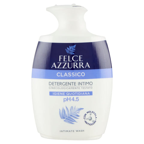 Felce Azzurra - Nettoyant Intimo Classique - Ph 4.5 Hygiène Quotidienne - 250 Ml