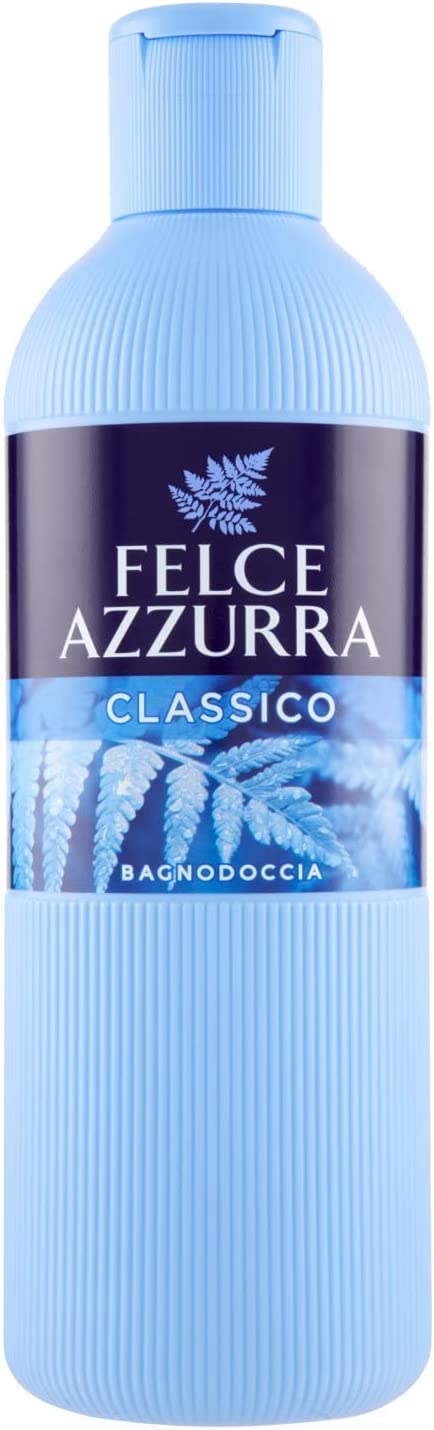 Paglieri Felce Azzurra Lot De 12 Gels Douche Classiques Au Parfum Distinctif Hydratant La Peau 650 Ml + Polpa Italian Gourmet 400 G