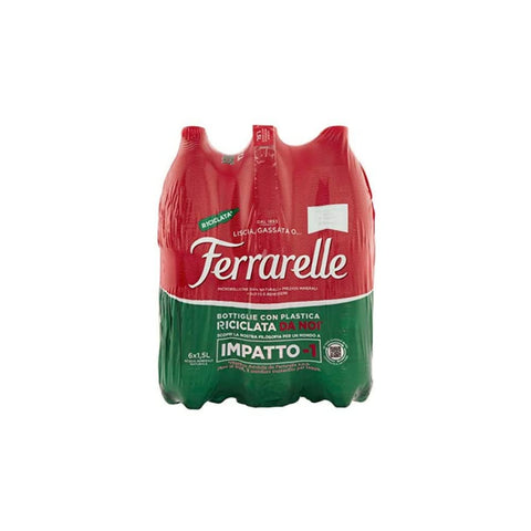 Ferrarelle Acqua Effervescente 12 Bottiglie Da 1.5 Litri