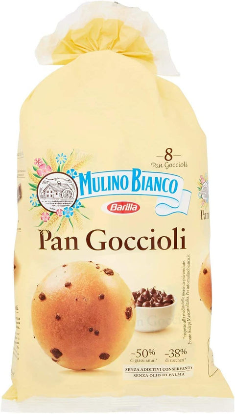 Mulino Bianco Pan Goccioli Lot De 3 Gâteaux À Collations Sucrées Briochées 336 G