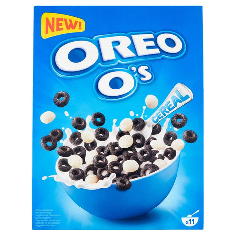 Oreo O's Céréale Céréales Au Goût Cacao Et Vanille, Enrichi En Vitamines Et Fer, 350 G De Céréales Pour Le Petit-Déjeuner Ou La Collation Entre Les Deux