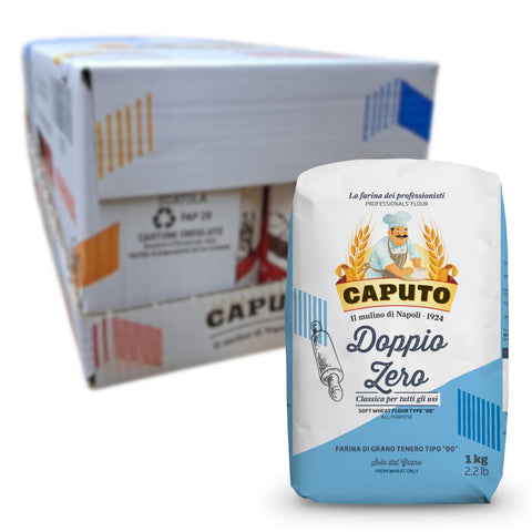 Caputo Pizzeria Farina Blu 10 Paquet De 1kg. / Qualité Supérieure D'italie / Riche En Protéines. 1.00 Kg 1000.00 Ml
