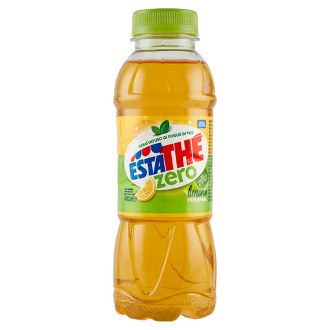 Ferrero Estathe Limone Zero Lot De 24 Infusions De Thé Glacé Au Citron Boisson Rafraîchissante Sans Sucre 40 Cl