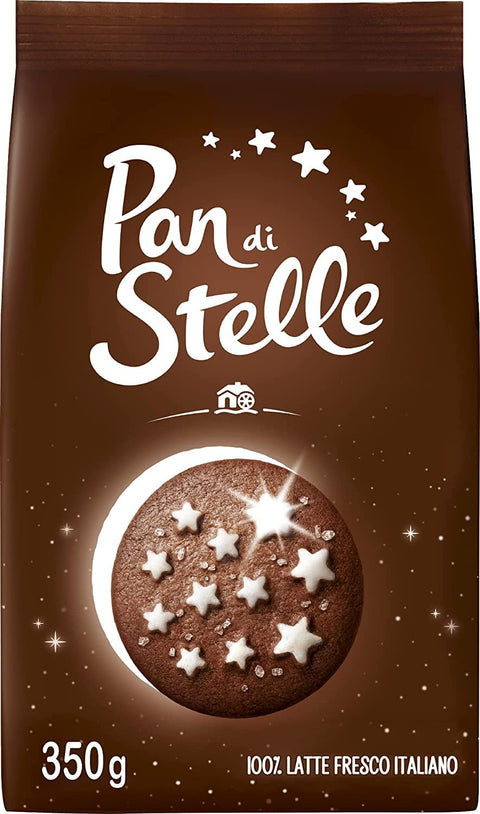 Mulino Bianco - Biscuits Pan Di Stelle 350gr X2 - Produit Artisanal Italien
