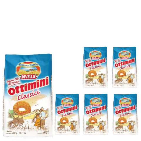 Divella Ottimini Classici 6 Confezioni Da 400 Grammi Ciascuna