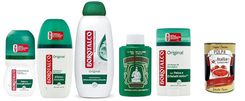 Borotalco Megatest Lot De 5 Déodorants Gel Douche Crème + Italian Gourmet Polpa 400 G