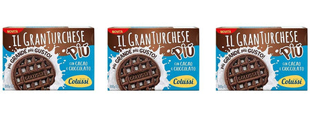 Colussi Granturchese Più Biscotti Con Cacao E Cioccolato Avec Cacao Et Chocolat 300 G