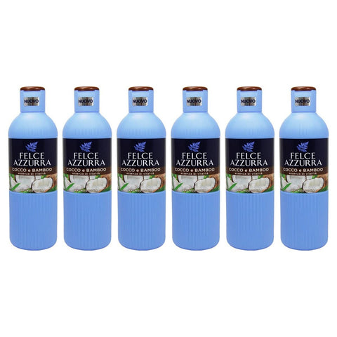 Paglieri Felce Azzurra Bagnodoccia Cocco E Bamboo, Gel Douche 650 Ml
