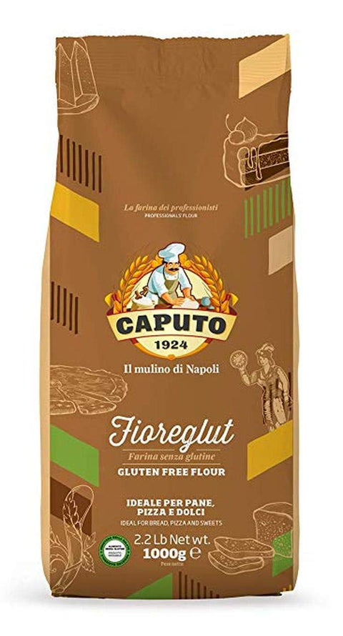 Fioreglut Caputo Flour - 1 Kg - Sans Gluten - Box 10 Pièces