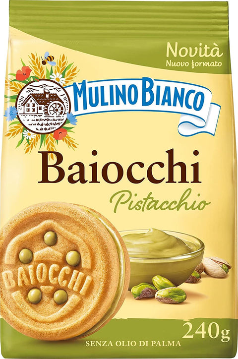 Mulino Bianco Pistacchio Kekse Mit Pistazien Kekse Mit Pistazien Und Mürbeteig Ideal Zum Frühstück Oder Snack Ohne Palmöl 240 G