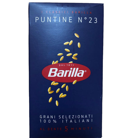 Pasta Barilla G500 N23 Puntine