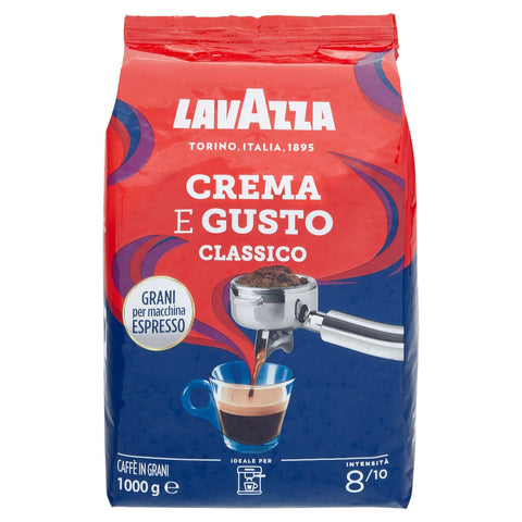 Café En Grains Lavazza Crema E Gusto Espresso Classico (1kilo)