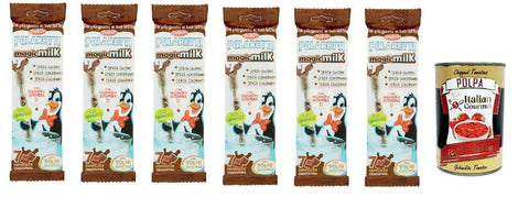 Dolfin Lot De 6 Pailles Polaretti Magicmilk Chocolat Sans Conservateurs, Sans Gluten Et Sans Colorant (42 Pailles Polaretti)