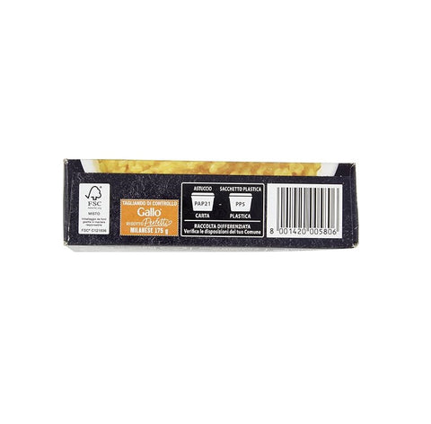 Gallo Risotto Perfetto Milanese 175g Mélange pour risotto milanais, riz 100 % italien, 6 x 175 g + Italian Gourmet polpa 400g