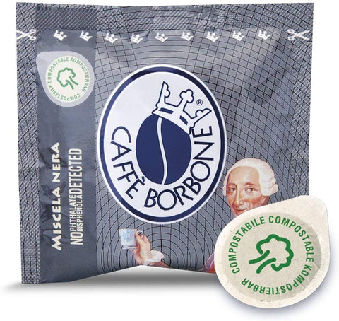 Lot De 300 Dosettes De Café Borbone Mélange Noir Ese 44 Mm