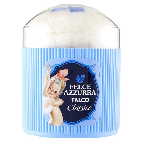 Azzurra Paglieri , Felce Azzurra, Poudre Pour Le Corps Avec Houppette, 250 Gr (Coloris Aléatoire )
