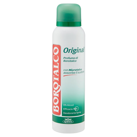 Borotalco - Deo Spray - Active Crystal Talc - Extra Dry - 48 H - 0% Alcool - Lot De 3 (3x150 Ml)