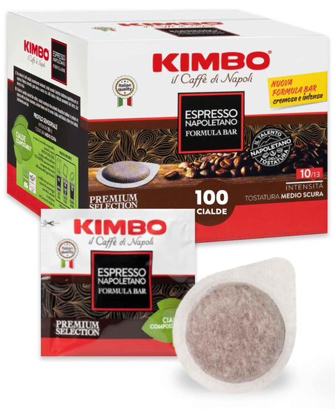 Dosettes De Café Compostables Kimbo Napoli Ese - 100 Dosettes