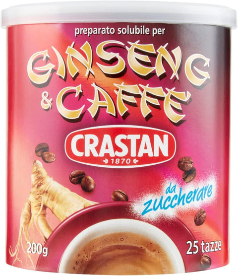 Crastan Instant Ginseng & Coffee Drink (200 G) 25 Tasses