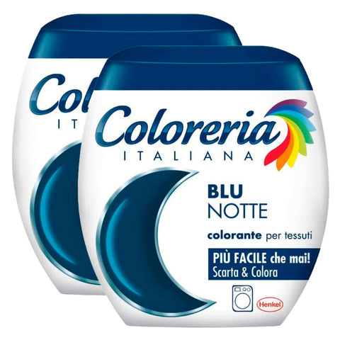 Lot De 2 Colorants Pour Tissus Pour Machine À Laver, Couleur Bleue Nuit, Revive Ou Change La Couleur Des Vêtements – 2 Paquets Unidoses