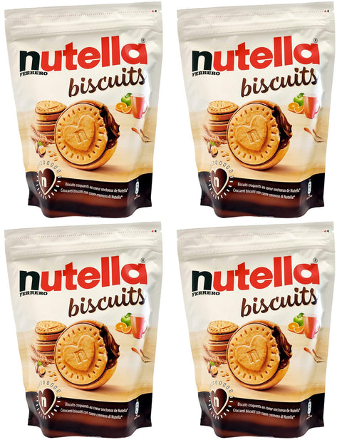 4 Biscuits Nutella De 304 Gr - Un Grand Coeur Le Cookie Au Coeur De Nutella