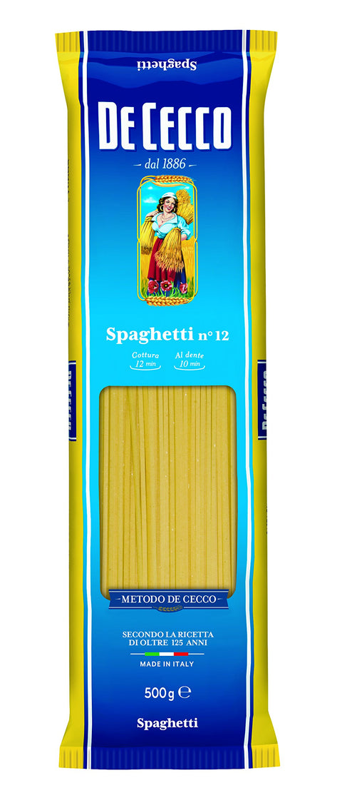 De Cecco Pâtes Spaghetti - Lot De 4 (4x500 G)
