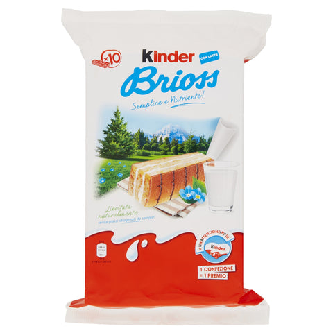 Kinder Brioss - Confezione Da 10 Pezzi