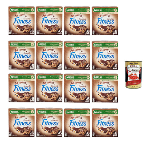 Nestlé Fitness Chocolate Barres de muesli complètes au chocolat 16x 141g + Italian Gourmet polpa 400gr