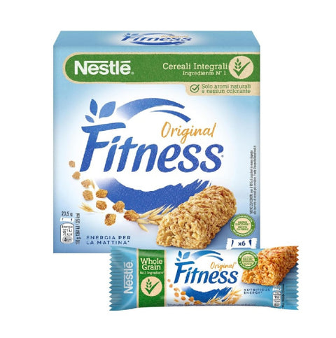 Nestlé Fitness Original Barrette 141g Barres de céréales complètes (6 x 23,5 g) 16 x 141 g