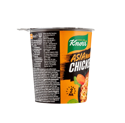 Knorr Asia Noodles POLLO Chicken Taste 8x 63 g + Italian Gourmet polpa 400gr