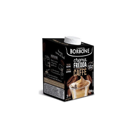 10x Borbone Crema Fredda Caffè Borbone, Café À La Crème Froide Boire De Café Sur La Base Du Lait Avec Café, 550ml OFFRE SPÉCIALE