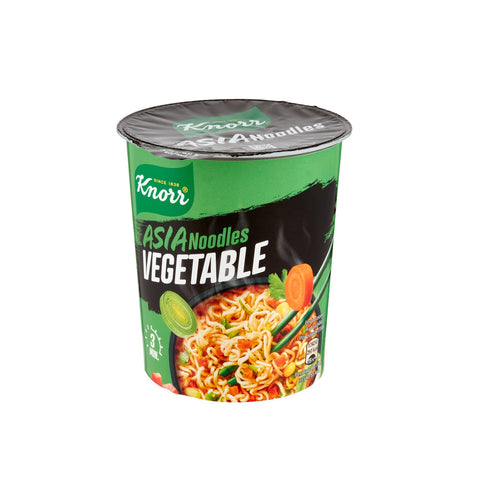 Knorr Asia Noodles VERDURE Vegetable 65 g 8x 63 g + Italian Gourmet polpa 400gr