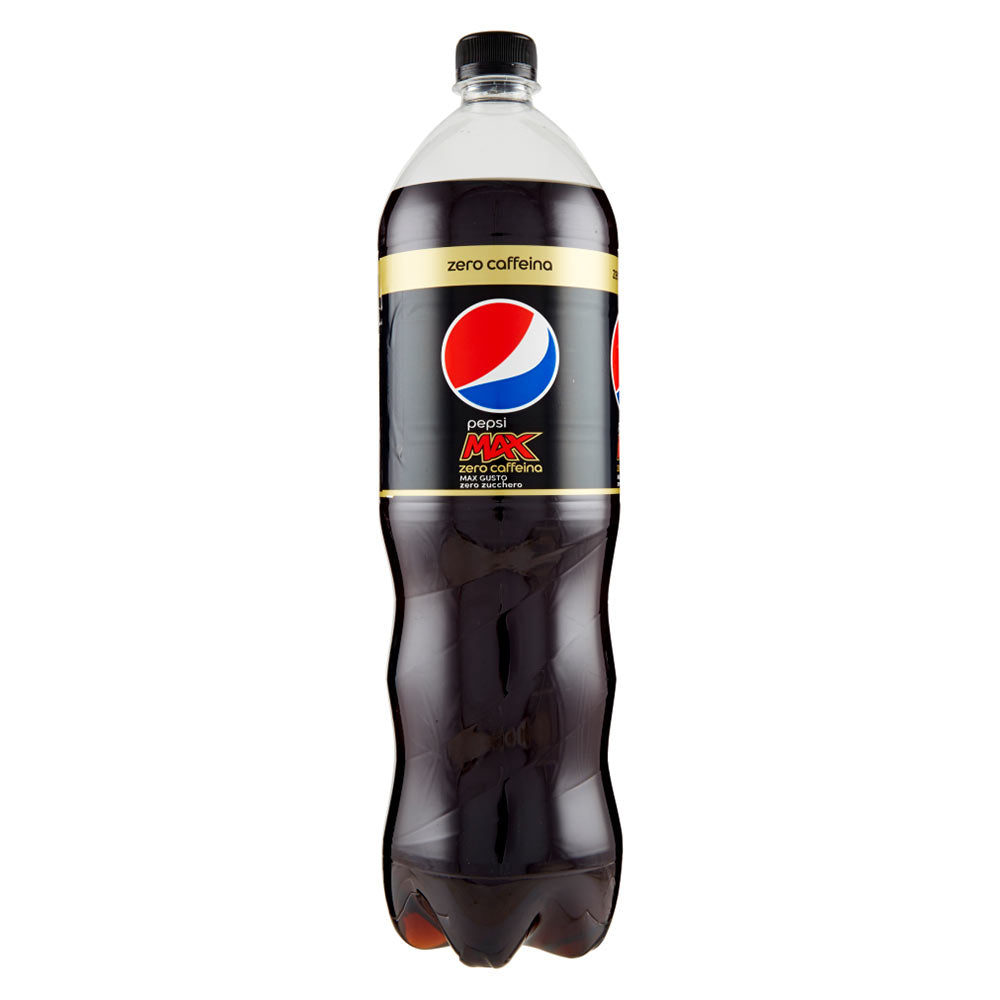 Pepsi Max Senza Caffeina Sans Caféine Sans Sucre 1,5l – Italian Gourmet FR