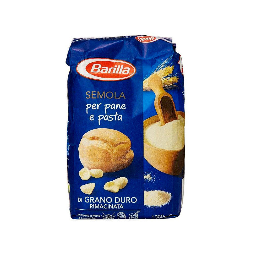 Barilla Semola Di Grano Duro Rimacinata semoule de blé dur 1kg – Italian  Gourmet FR