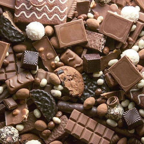 Chocolats et tablettes de chocolat