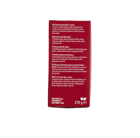 3x Lavazza Espresso INTENSO 36 capsule compatibile A Modo Mio 36 capsules de café compatibles Modo Mio 270g