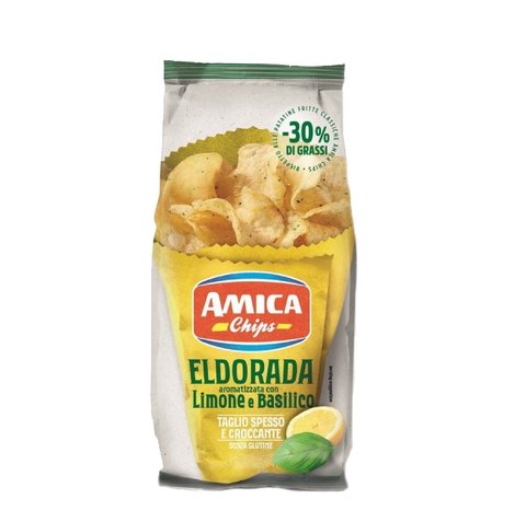Amica Chips Eldorada Limone e Basilico Chips Citron Basilic 130g