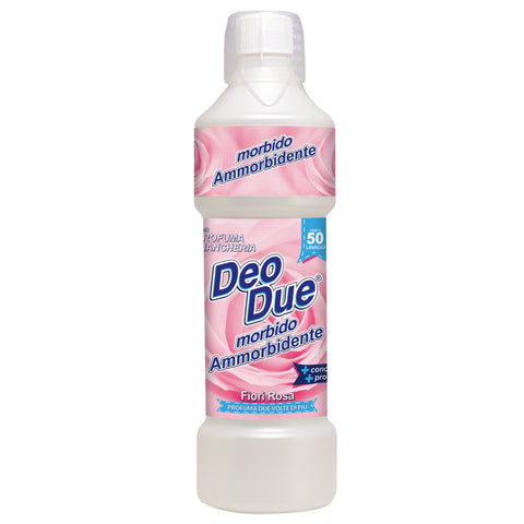 3x Deo Due – Ammorbidente Fiori Rosa, Adoucissant textile 1 litre
