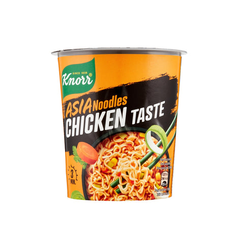 Knorr Asia Noodles POLLO Chicken Taste 8x 63 g + Italian Gourmet polpa 400gr