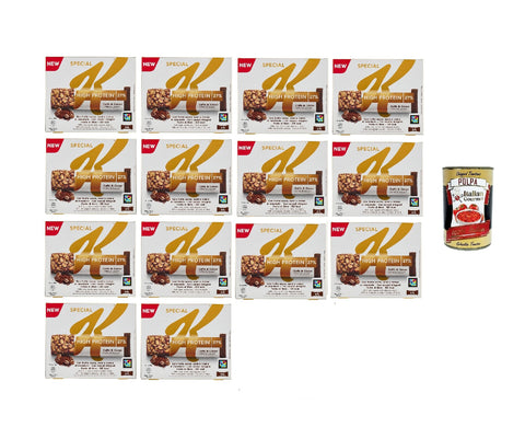 Special K High Protein 27% Caffè & Cacao Café et cacao 14x112gr (4 x 28 g)+ Italian Gourmet polpa 400g