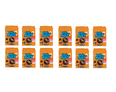 12x Mr.Day Donuts al Cioccolato Beignets au chocolat 200 g