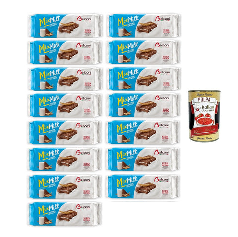 15x Balconi Gâteaux Mini Mix Milk 350g + Italian Gourmet polpa 400gr