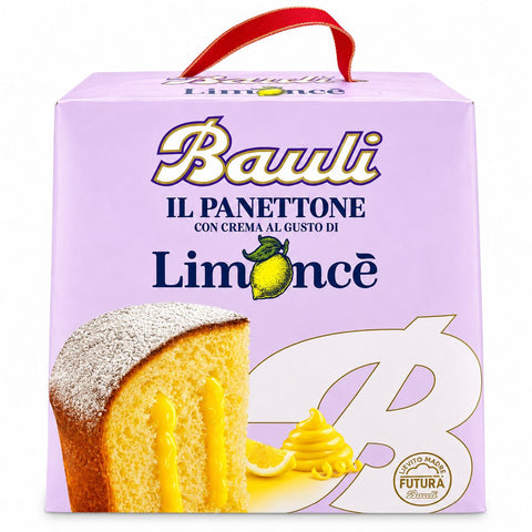 4x Bauli Il Panettone Limoncè avec crème au goût de Limoncè 700 g