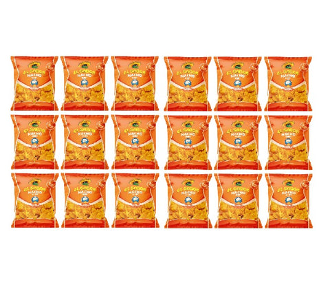 El Sabor Texas BBQ Nachos 18 sachets de 100 g de chips saveur barbecue